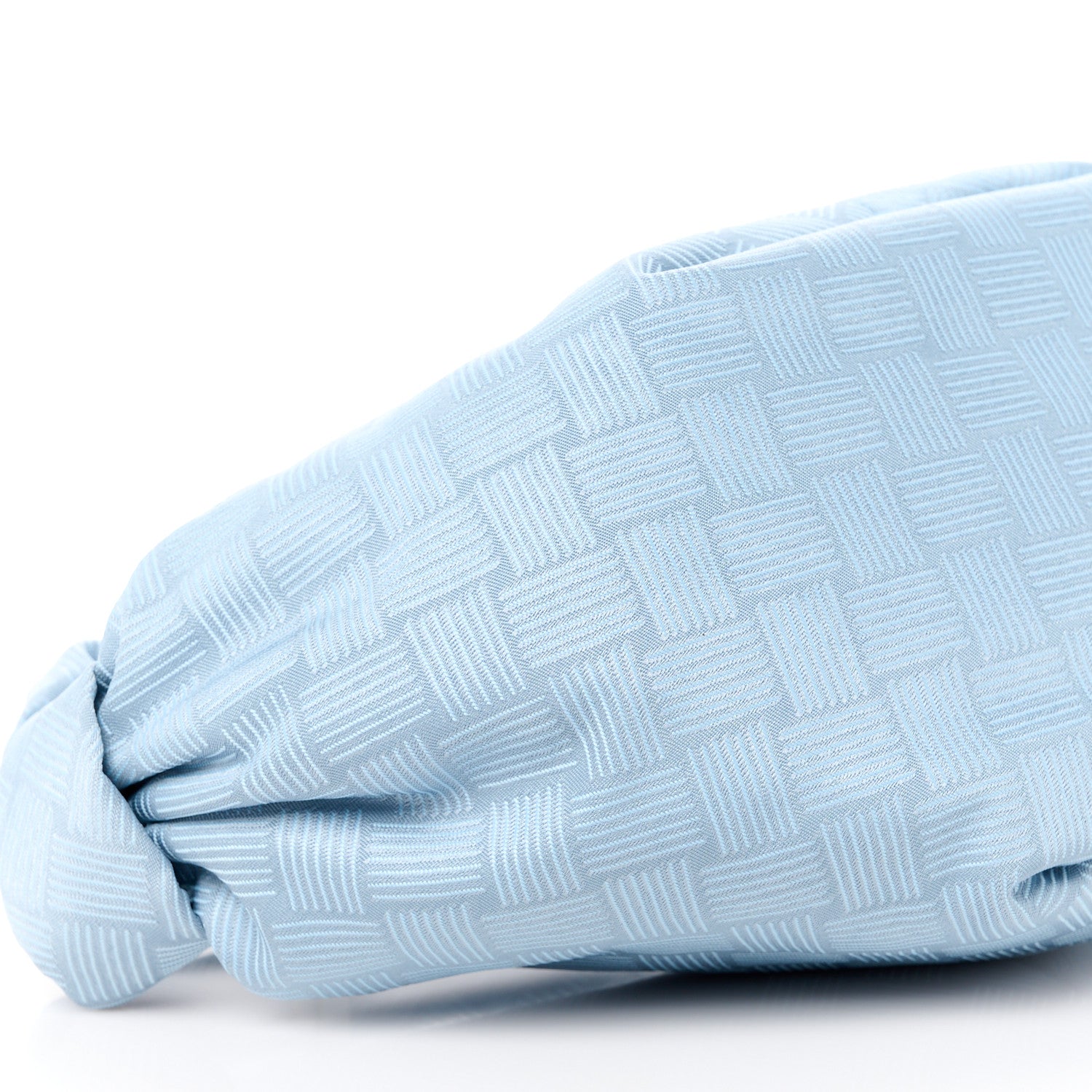 Bottega Veneta Jacquard Mini Double Knot Bag Bubble Silver 8 of 9