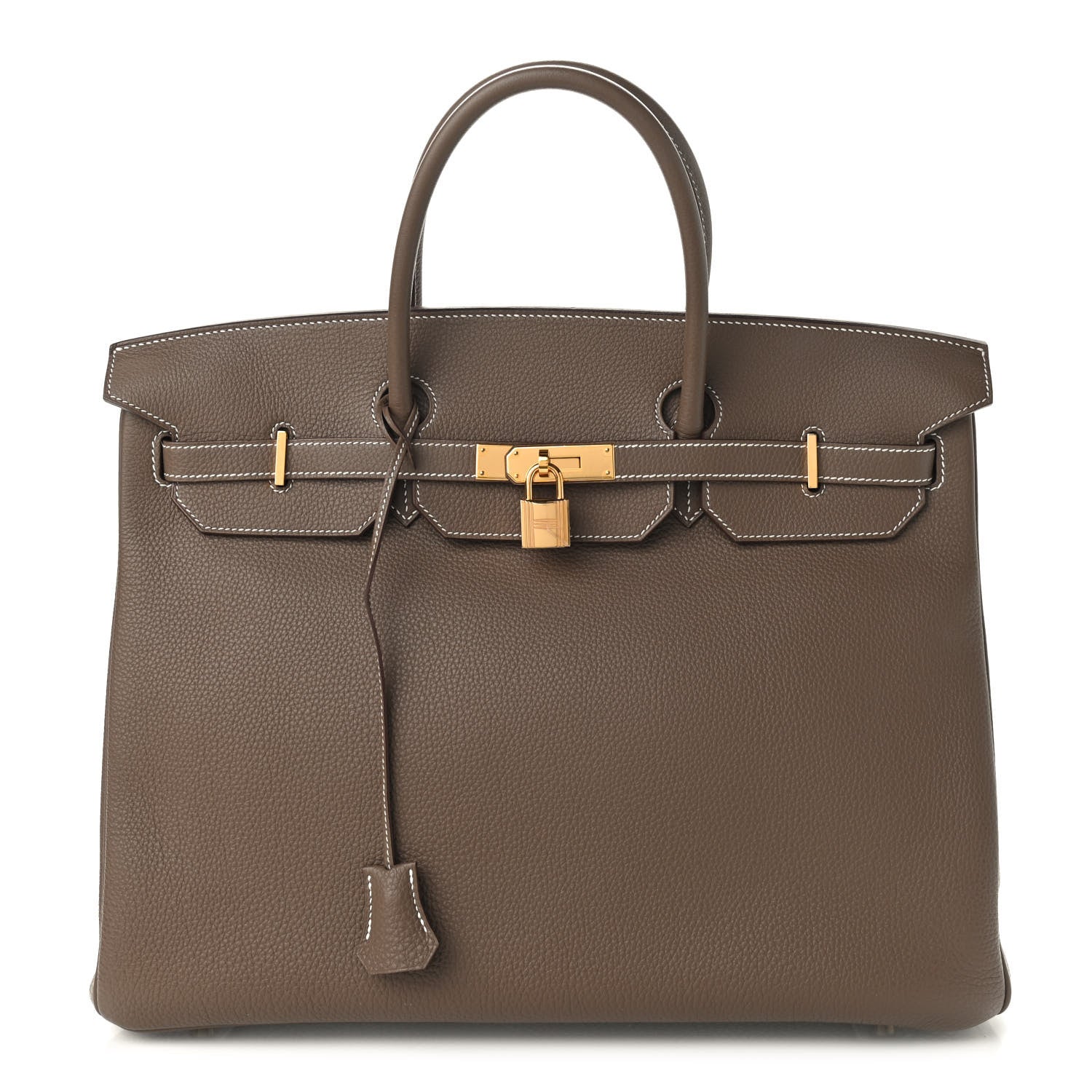 Hermes Togo Birkin 40 Etoupe 1 of 11