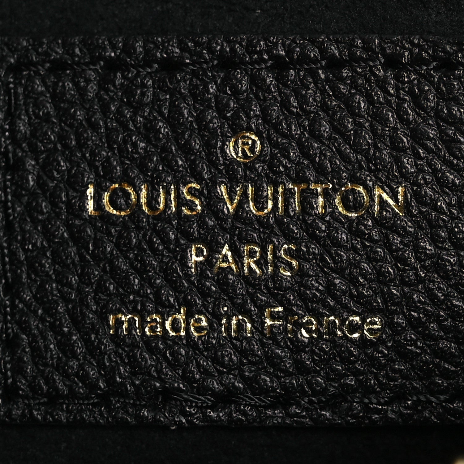 Louis Vuitton Empreinte Monogram Giant Madeleine BB Black Beige 7 of 13