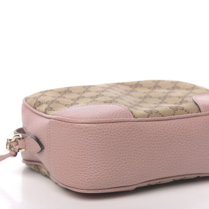Gucci Monogram Mini Bree Messenger Bag Beige Soft Pink 9 of 11