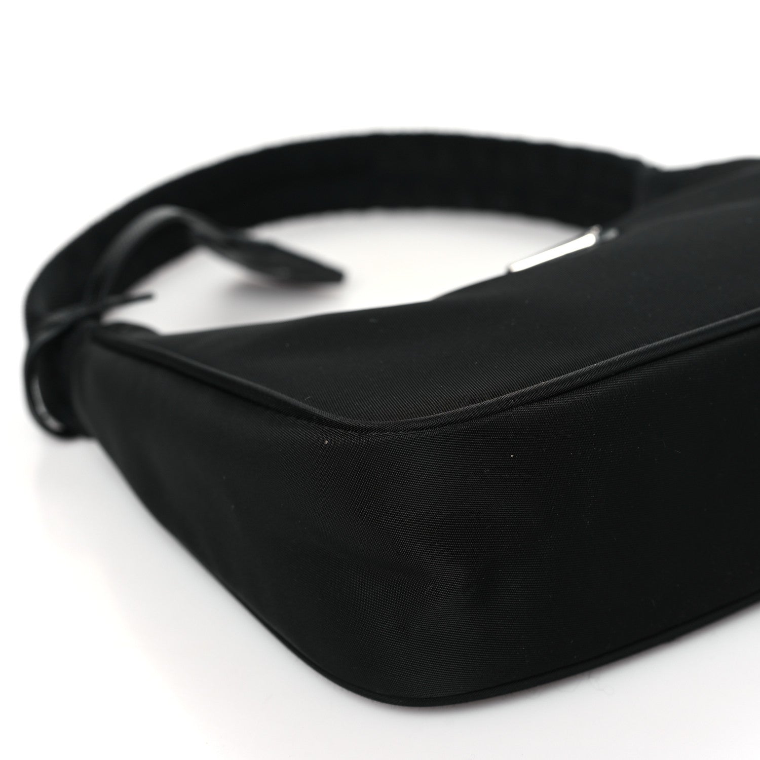 Prada Tessuto Nylon Mini Re-Edition 2000 Bag Black 9 of 10