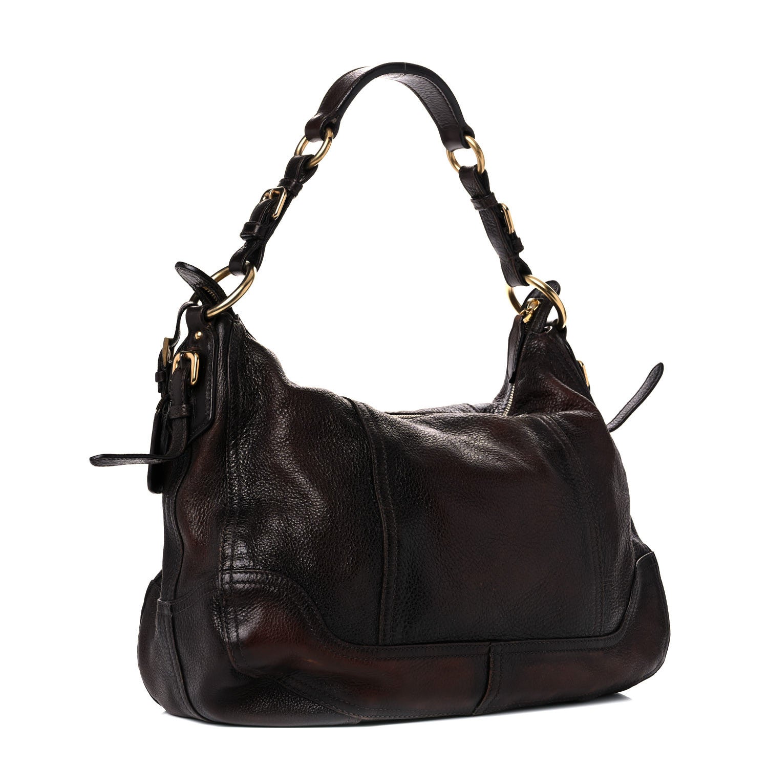 Prada Cervo Antik Hobo Cacao Sfumato 2 of 21