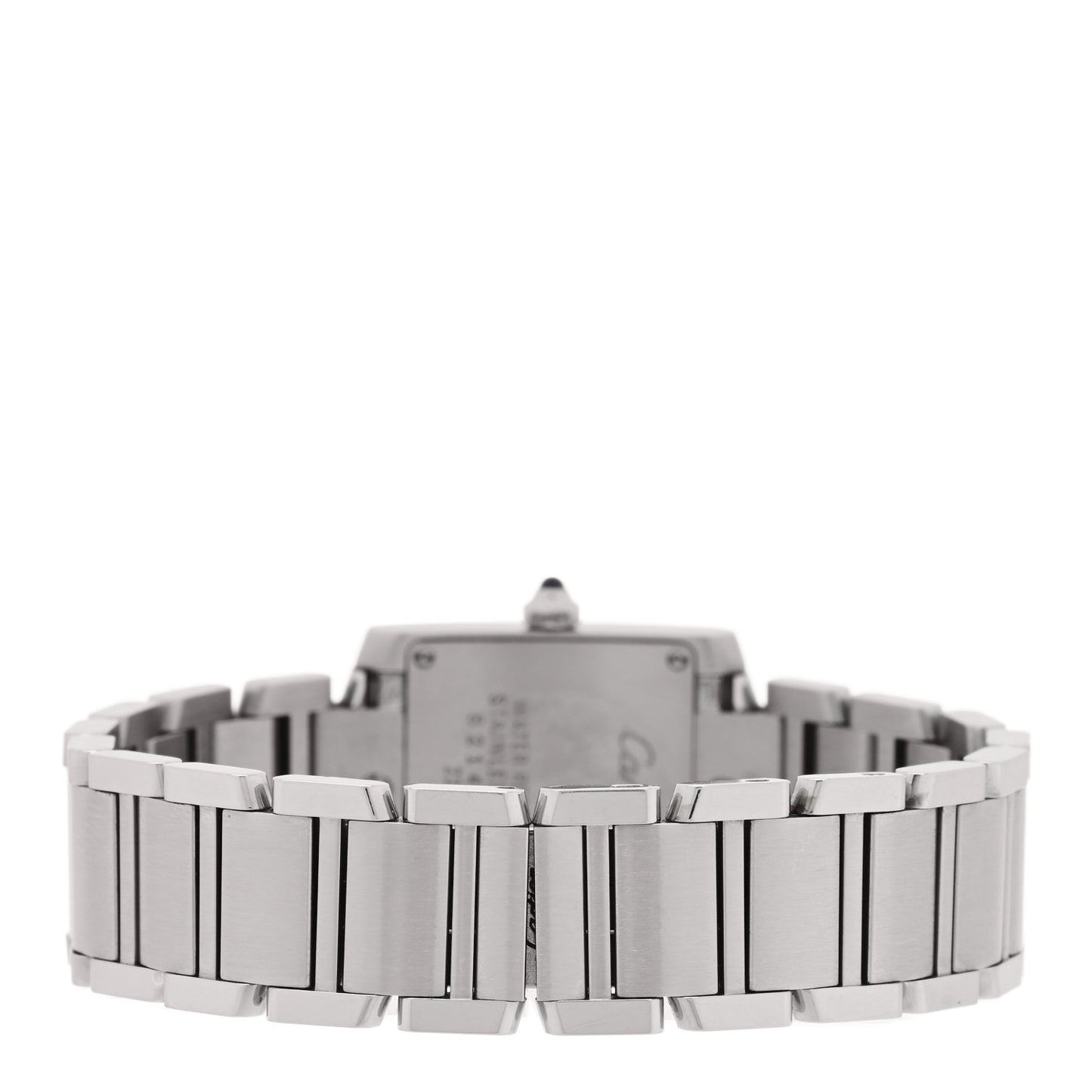 Stainless Steel 20mm Tank Francaise Quartz Watch