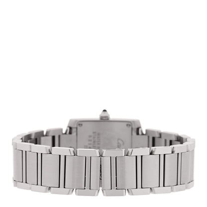 Cartier Stainless Steel 20mm Tank Francaise Quartz Watch 3 of 4