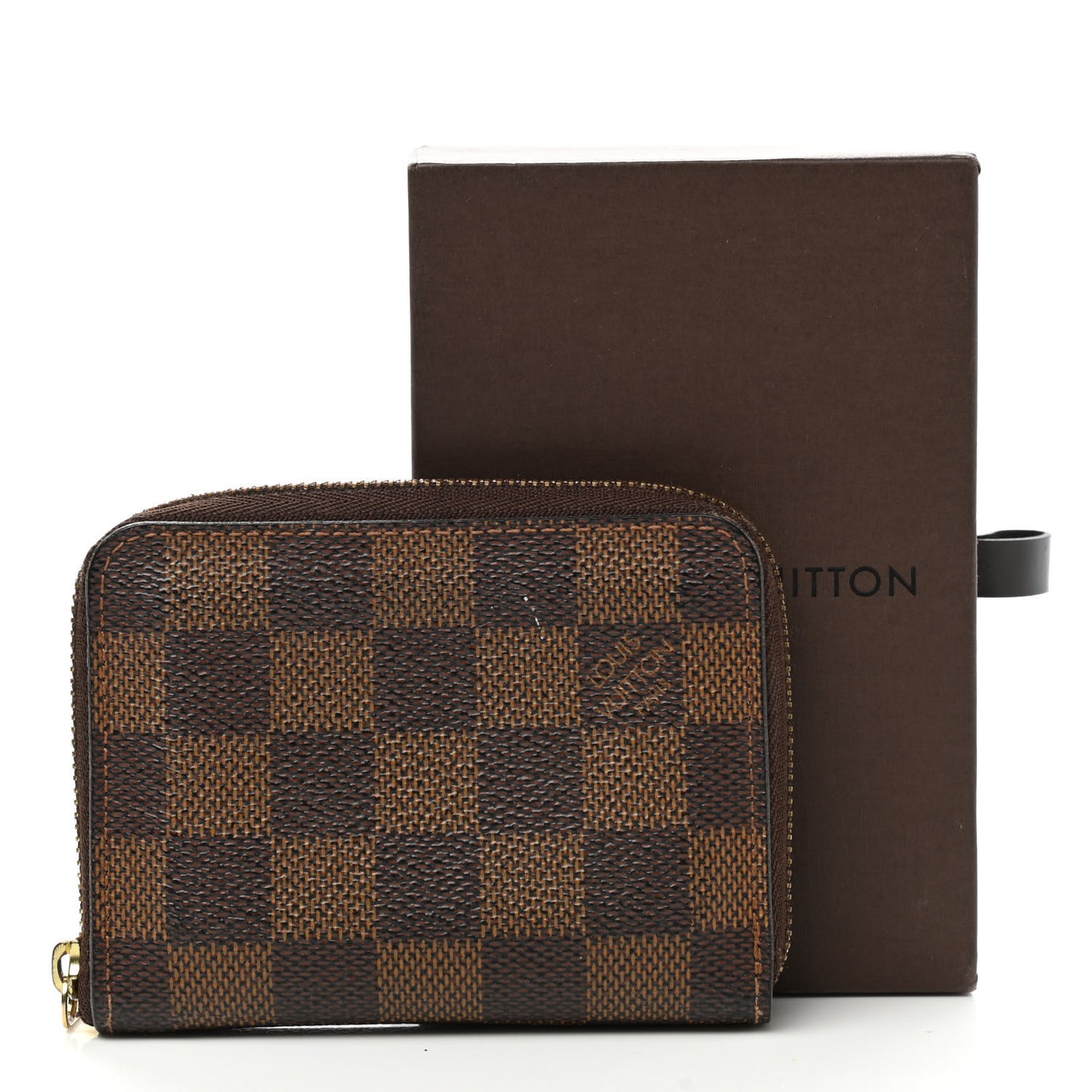 Damier Ebene Zippy Coin Purse