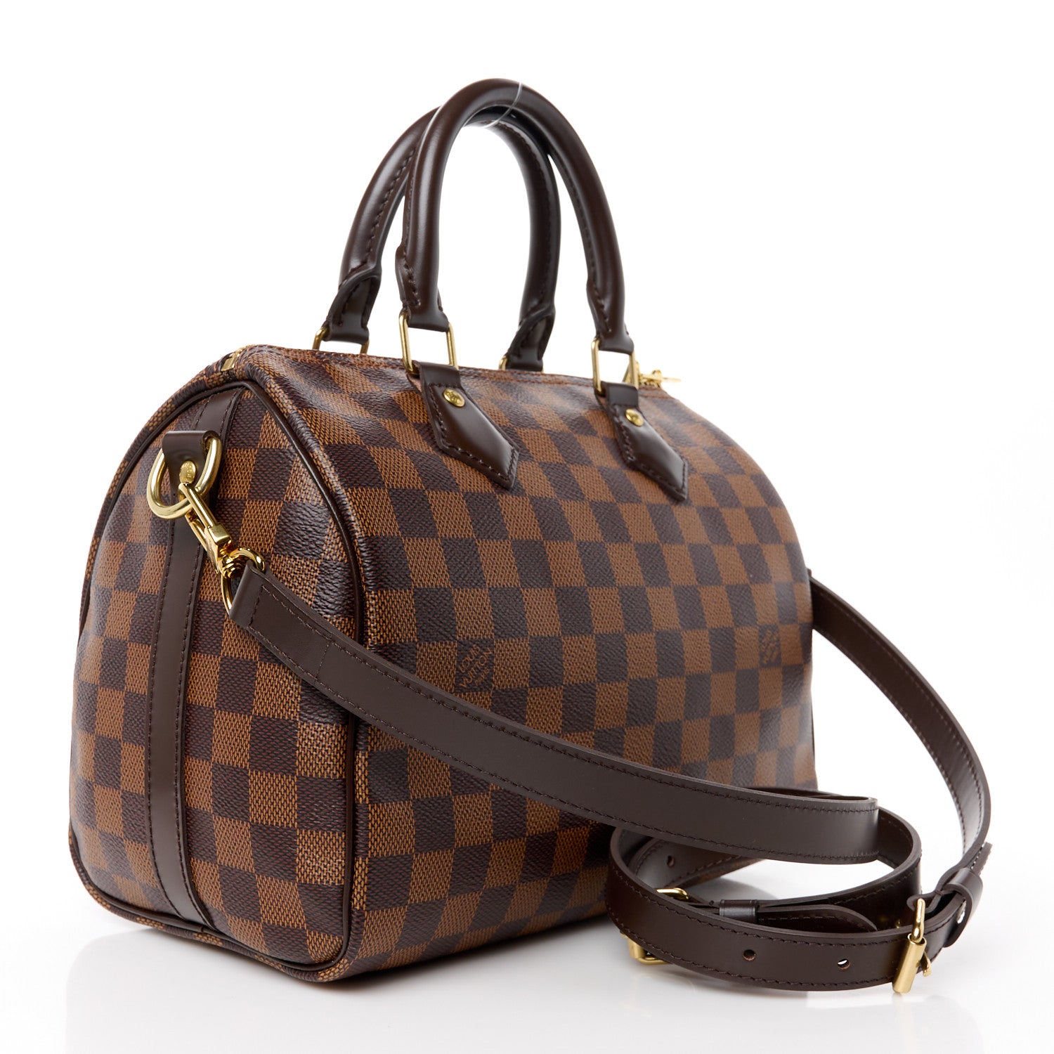 Louis Vuitton Damier Ebene Speedy Bandouliere 25 3 of 13