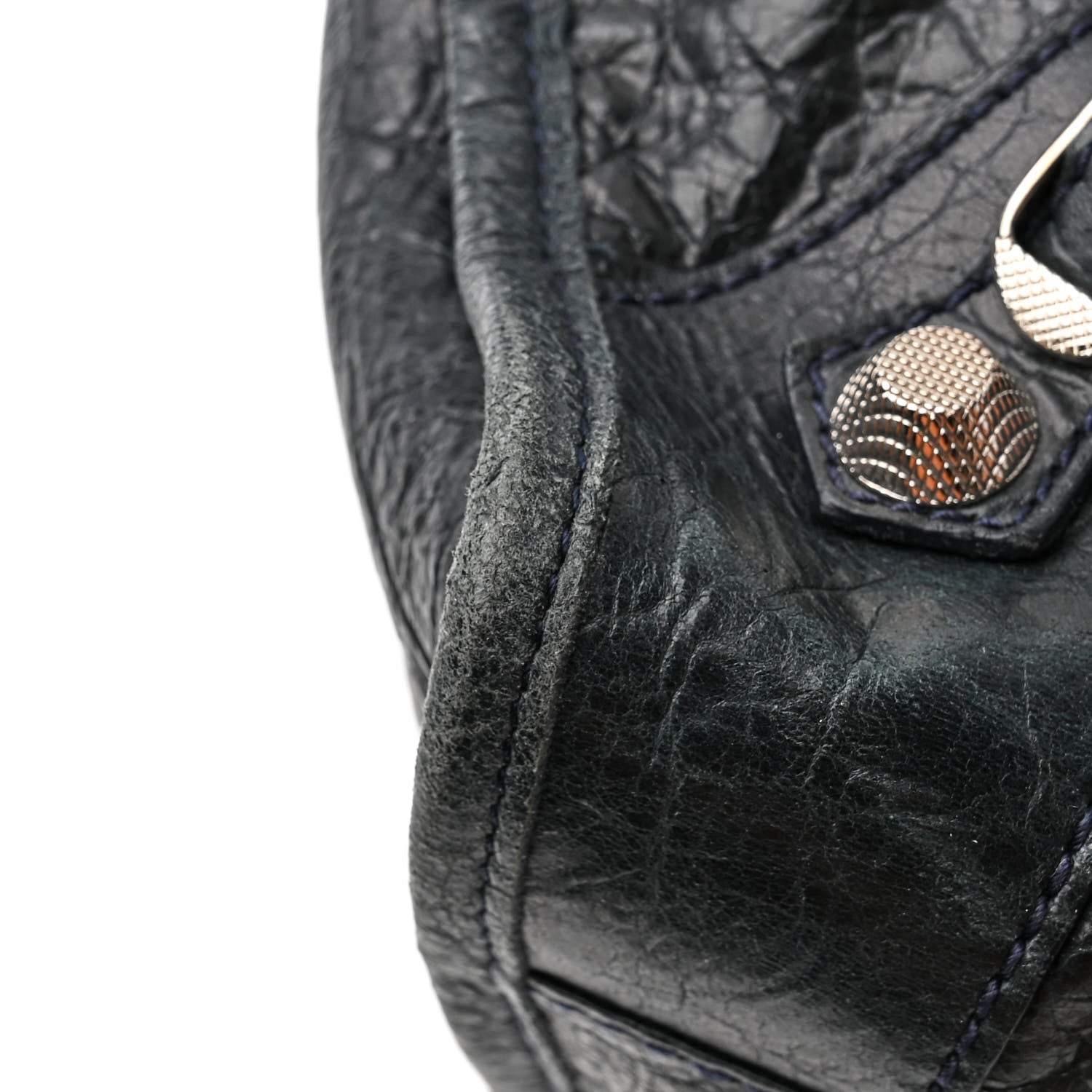Balenciaga Agneau Giant 21 Silver Hardware Weekender Black 13 of 13