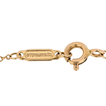 Tiffany 18K Yellow Gold Diamond Heart Bracelet 3 of 5