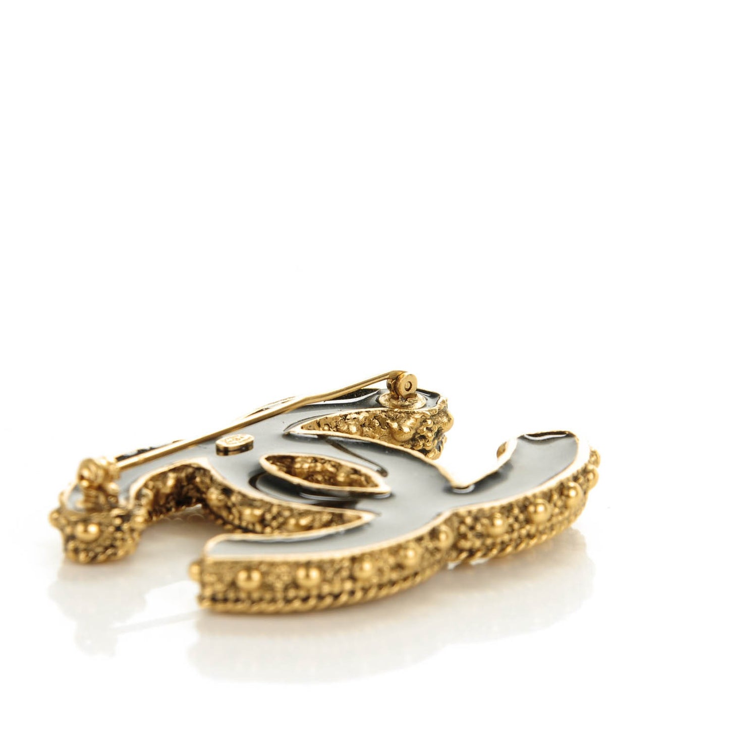 CC Brooch Gold