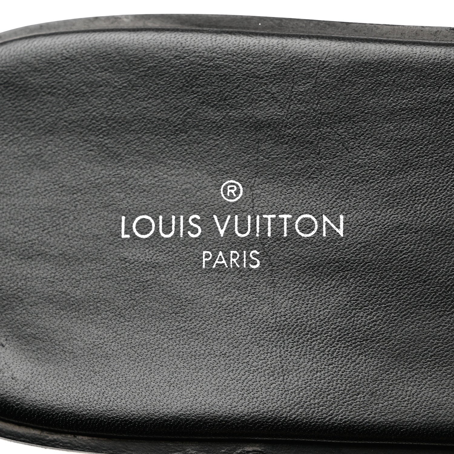 Louis Vuitton Patent Monogram Lock It Flat Mule 39.5 Black 7 of 11