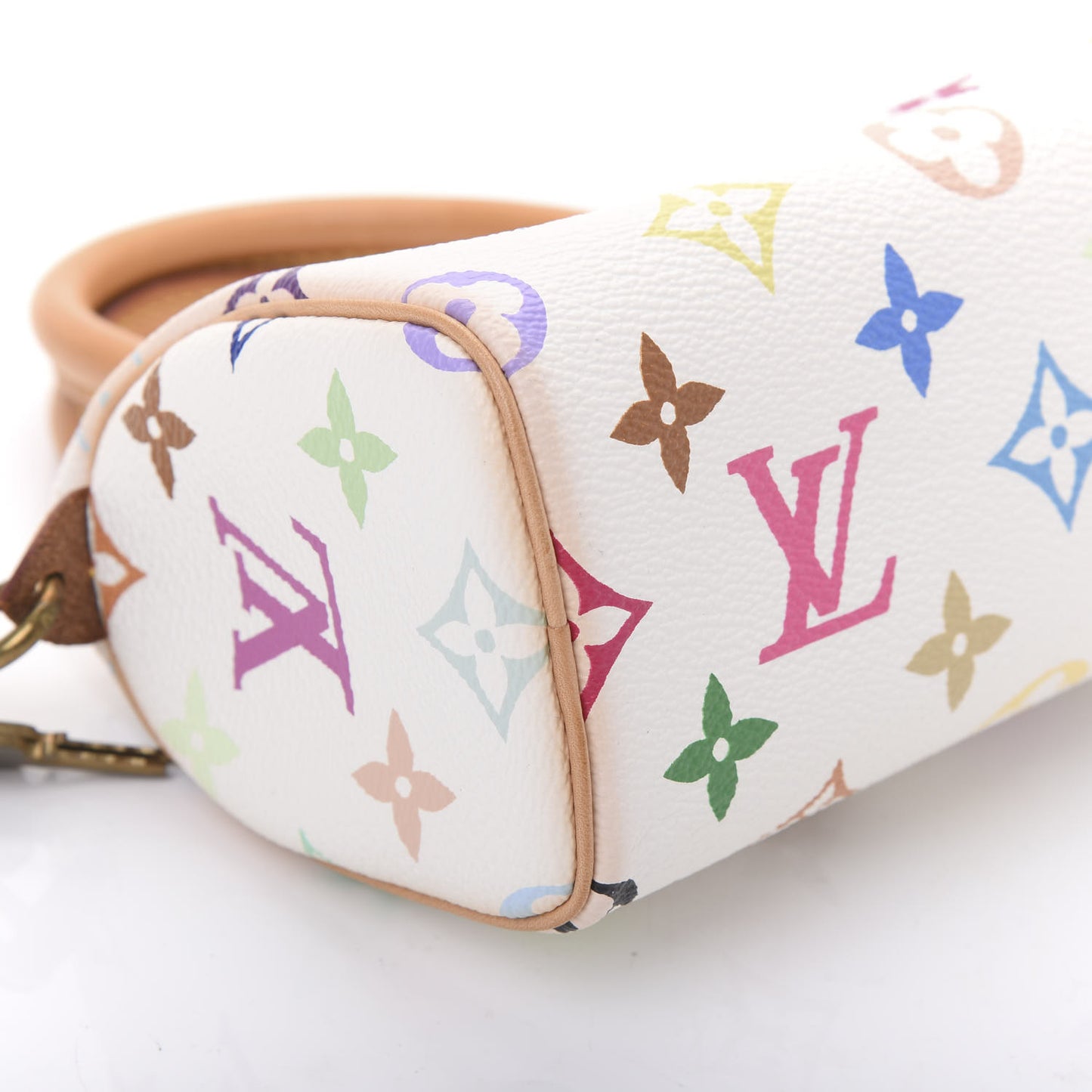 Monogram Multicolor Mini Sac HL Speedy White