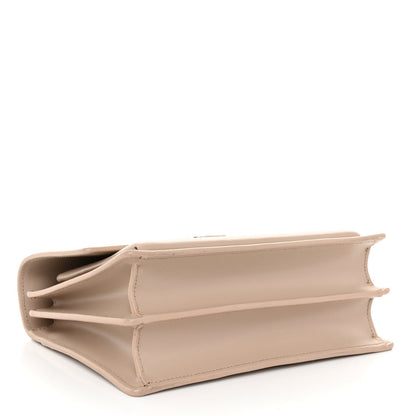 Saint Laurent Calfskin Medium Monogram Sunset Marble Pink 4 of 14