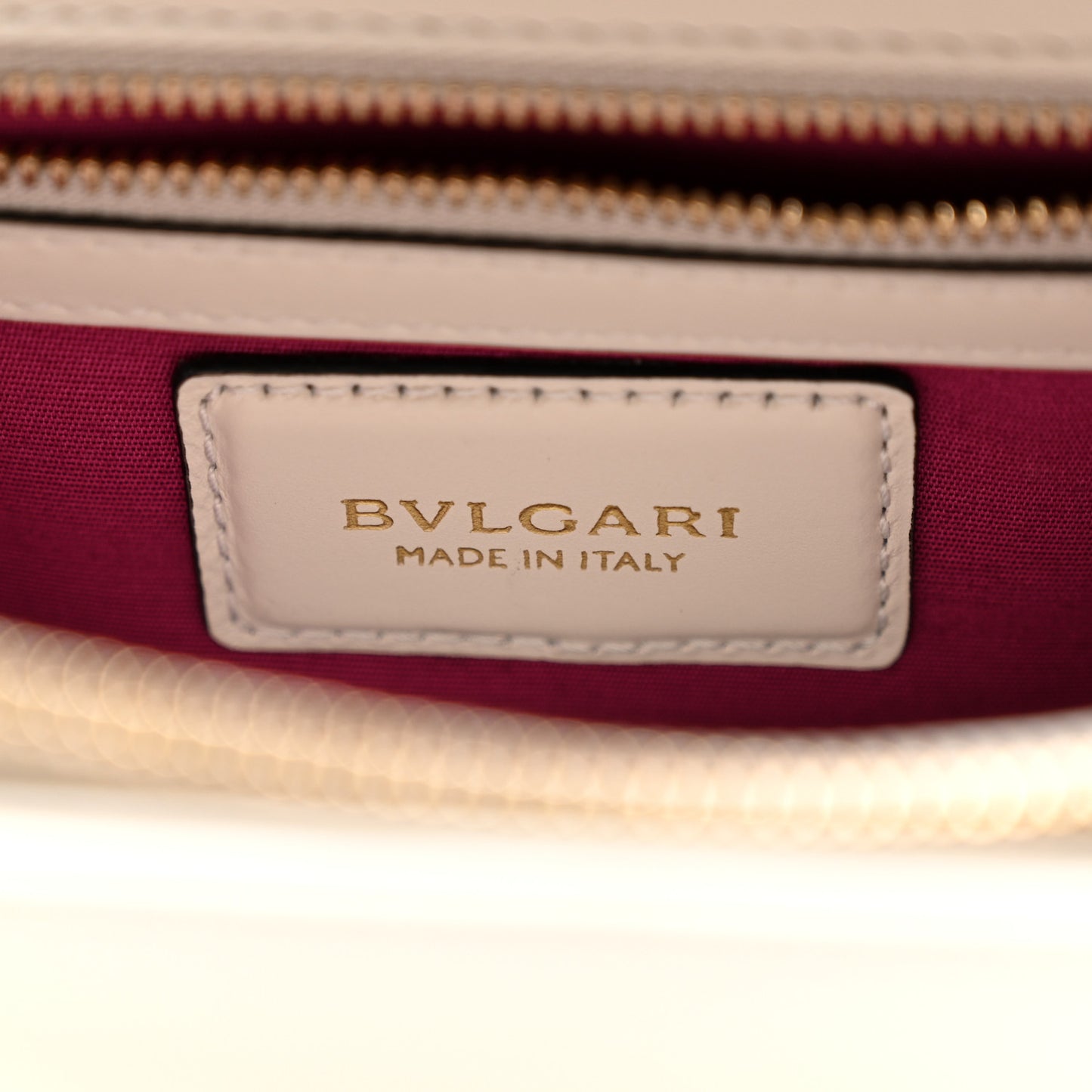 Calfskin Serpenti Forever Crossbody Bag White Agate