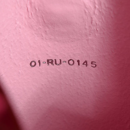Christian Dior Calfskin Perforated Cannage Dioriva Tote Hot Pink 8 of 8