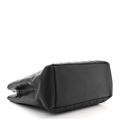 Chanel Caviar Quilted Grand Shopping Tote GST Black 4 of 13