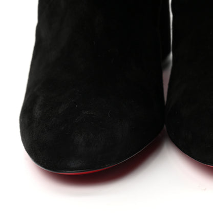 Christian Louboutin Veau Velours Cavalika 85 Boots 37 Black 8 of 8