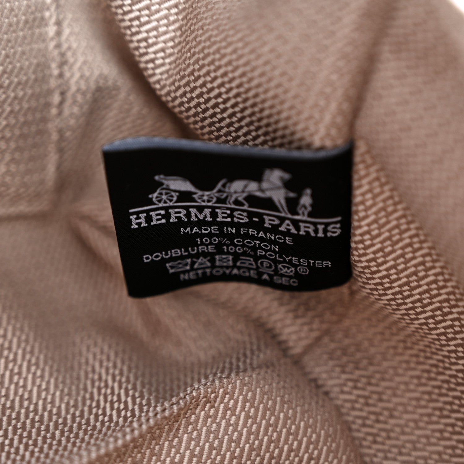 Hermes Canvas Small Bride-A-Brac Natural Rouge H 6 of 7