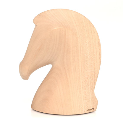 Hermes Maple Wood Samarcande Paperweight 1 of 7