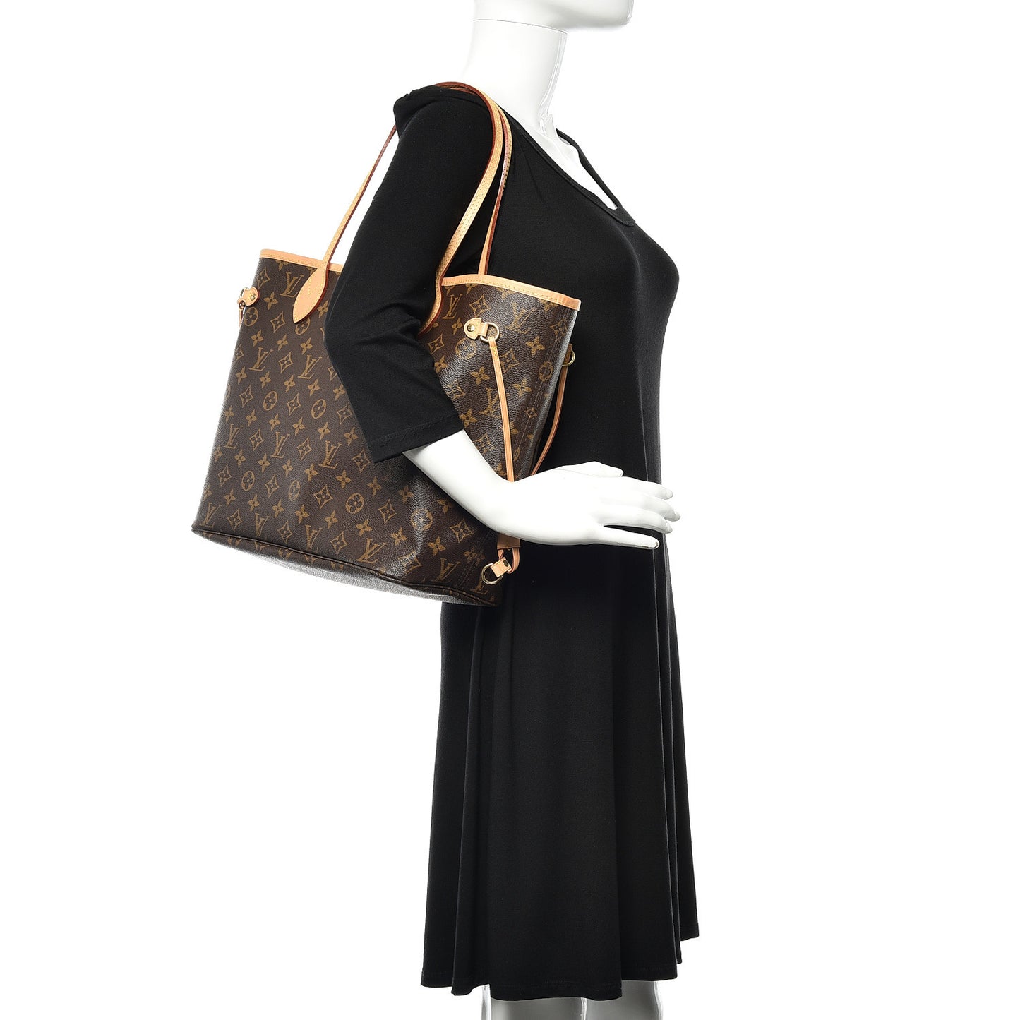 Monogram Neo Neverfull MM Pivoine