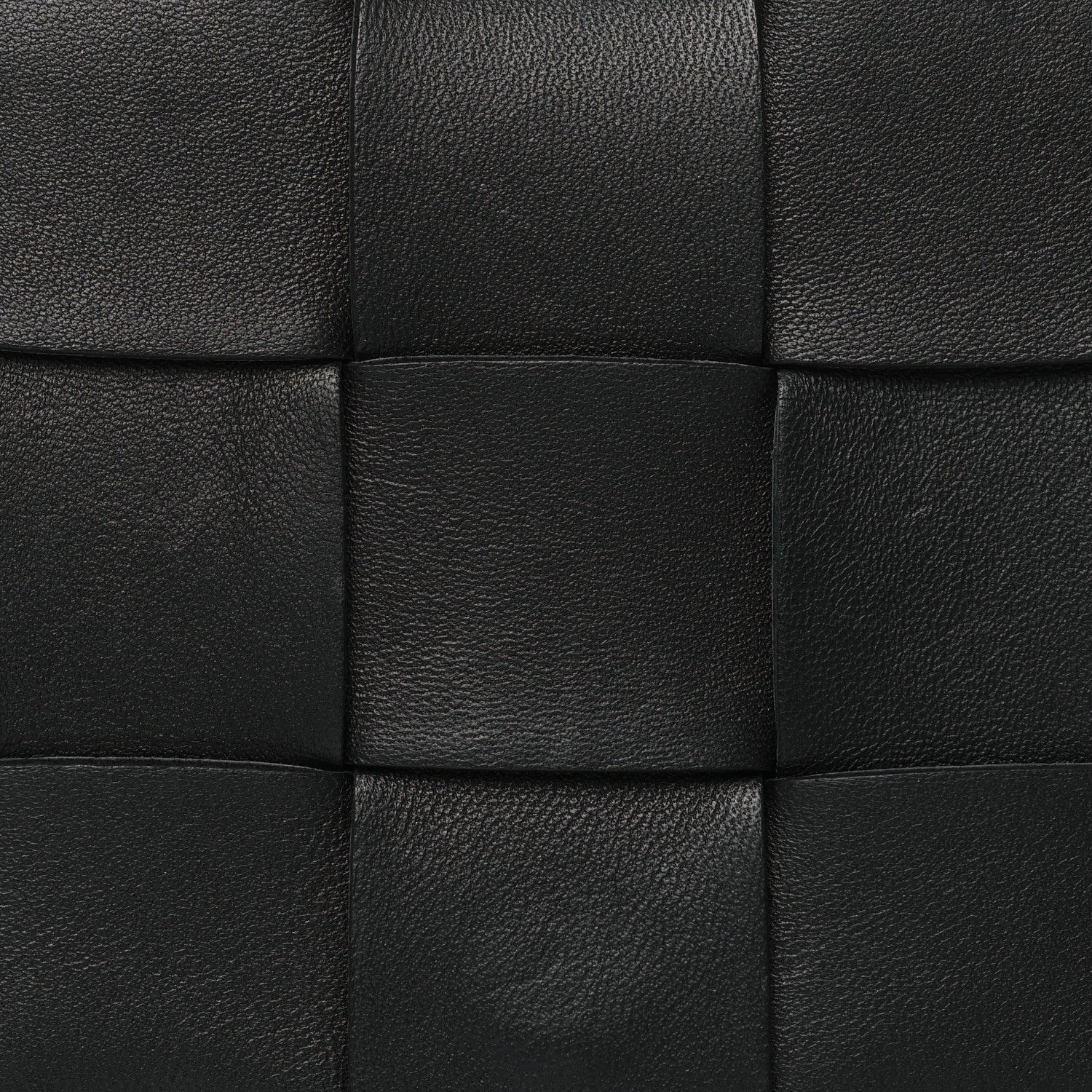 Bottega Veneta Lambskin Maxi Intreccio Small Cassette Crossbody Bag Black 8 of 10