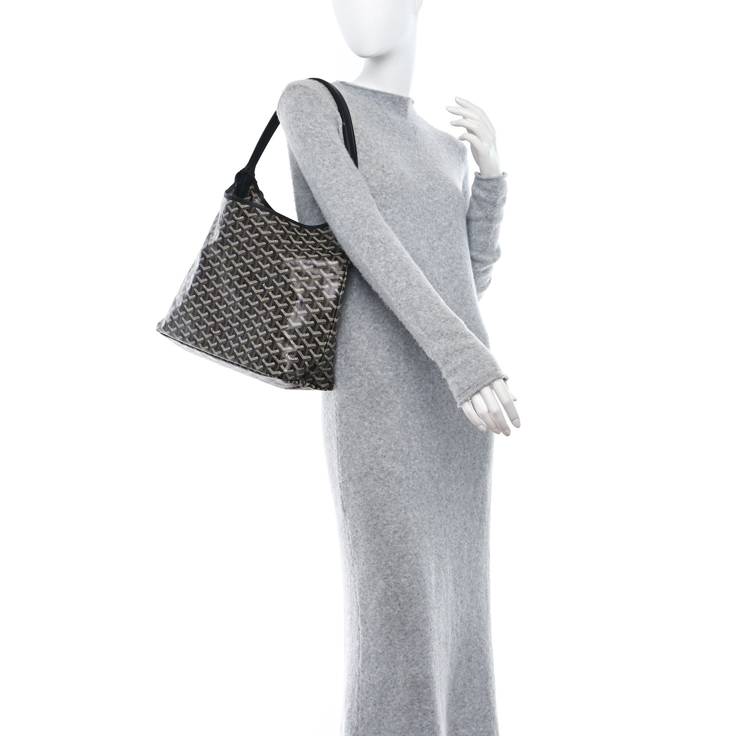 Goyard Goyardine Boheme Hobo Black 2 of 10