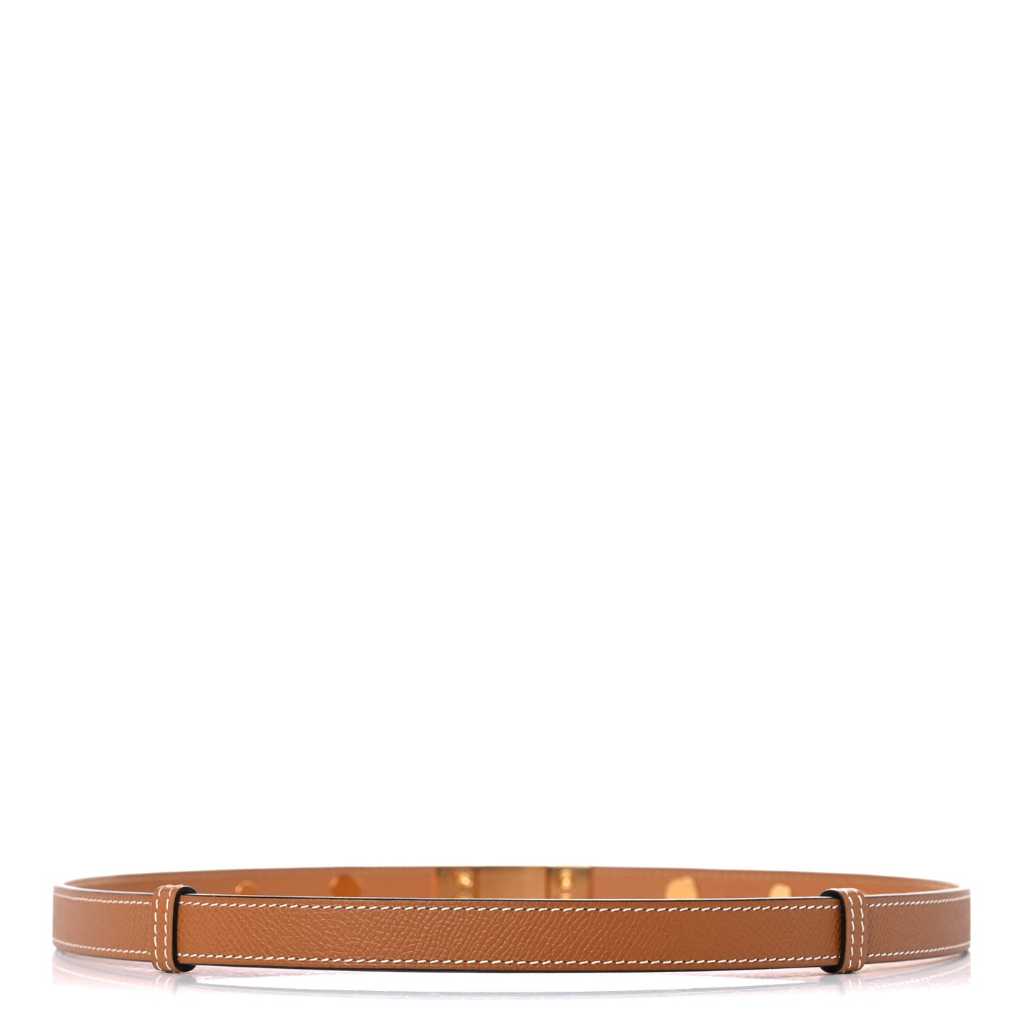 Epsom Studded Rivale 18 Belt Gold