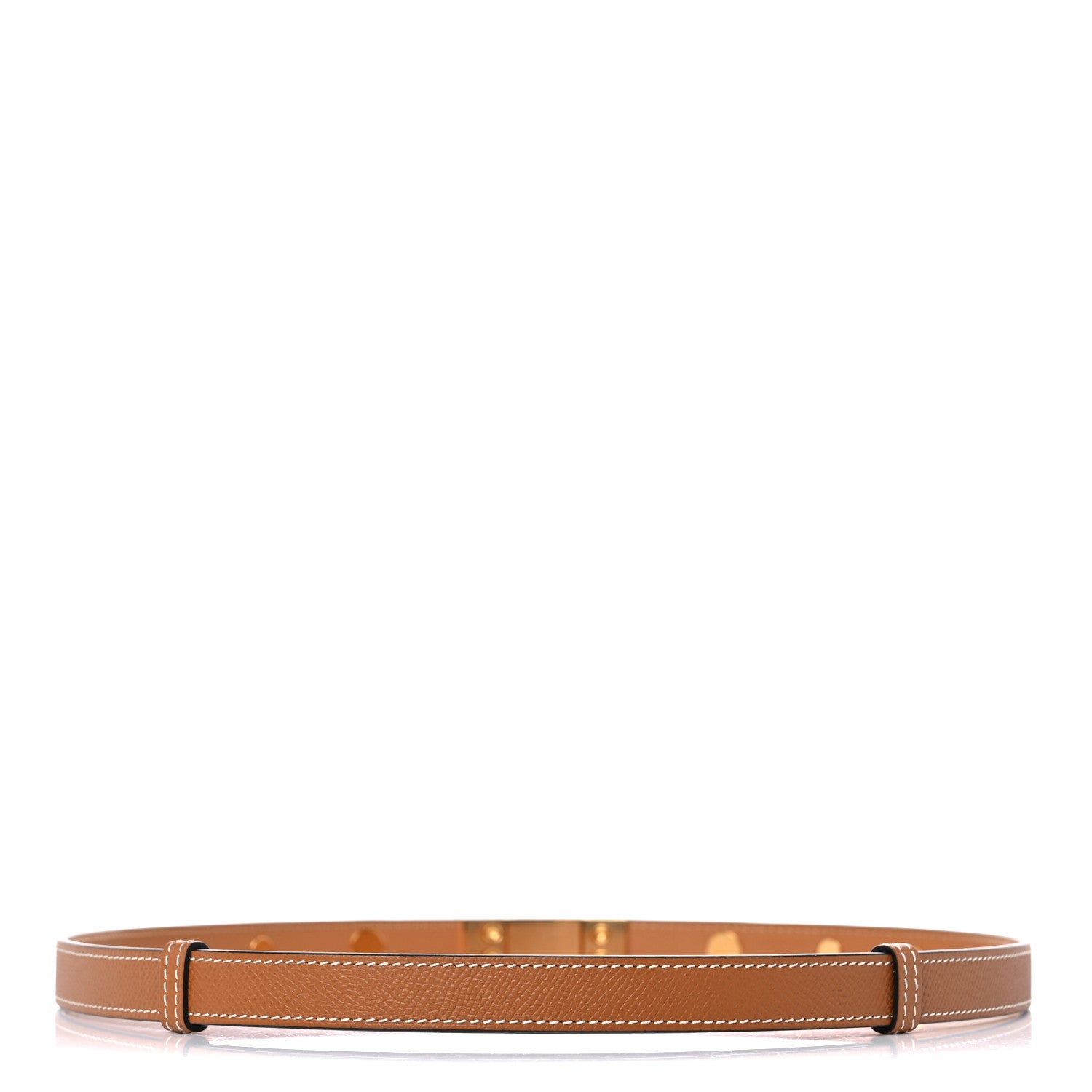 Hermes Epsom Studded Rivale 18 Belt Gold 2 of 5