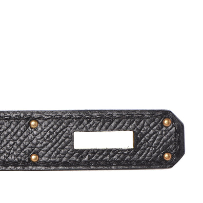 Hermes Epsom Kelly Sellier 32 Black 16 of 35