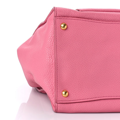 Prada Vitello Phenix Shopping Tote Peonia 7 of 15