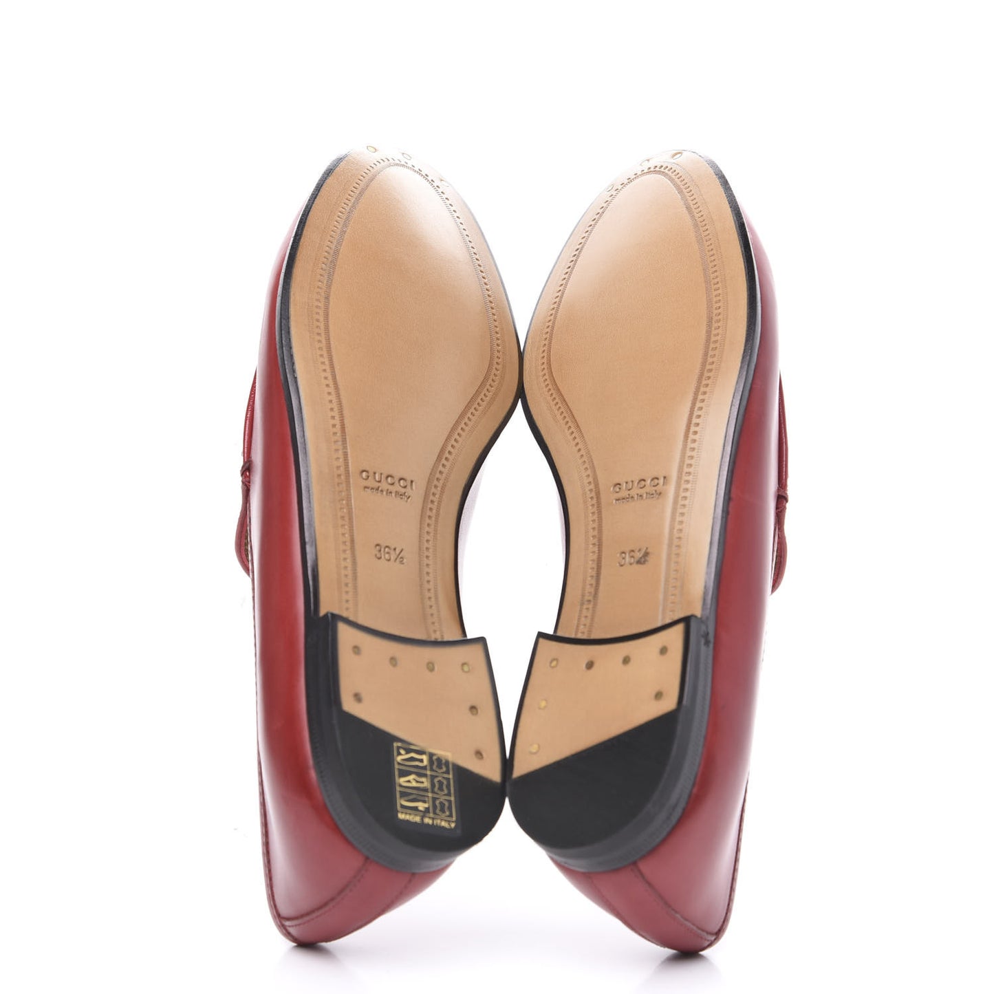Calfskin Womens Jordaan Loafers 36.5 Hibiscus Red