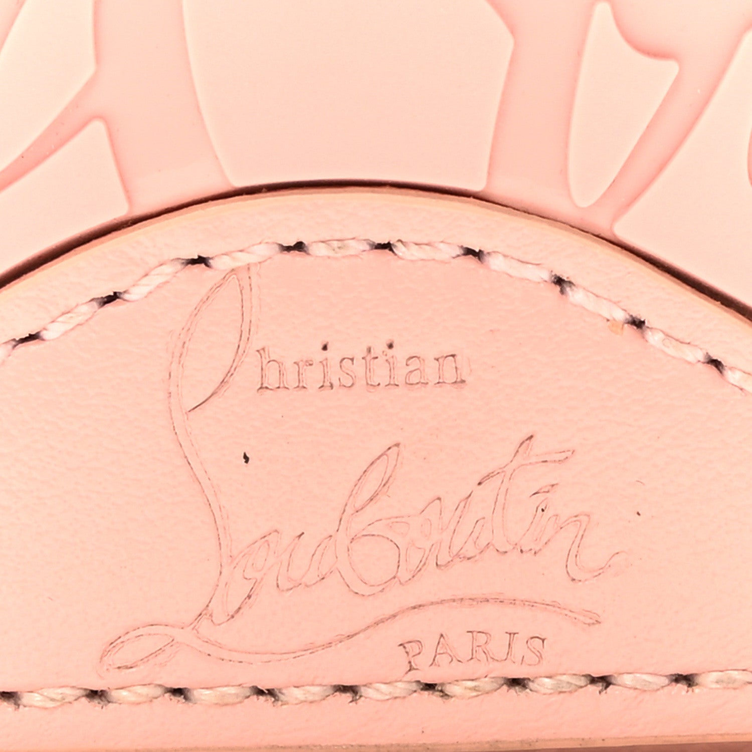 Christian Louboutin Calfskin Empire Spike Studded Mini North South Cabata Tote Rosy 6 of 9