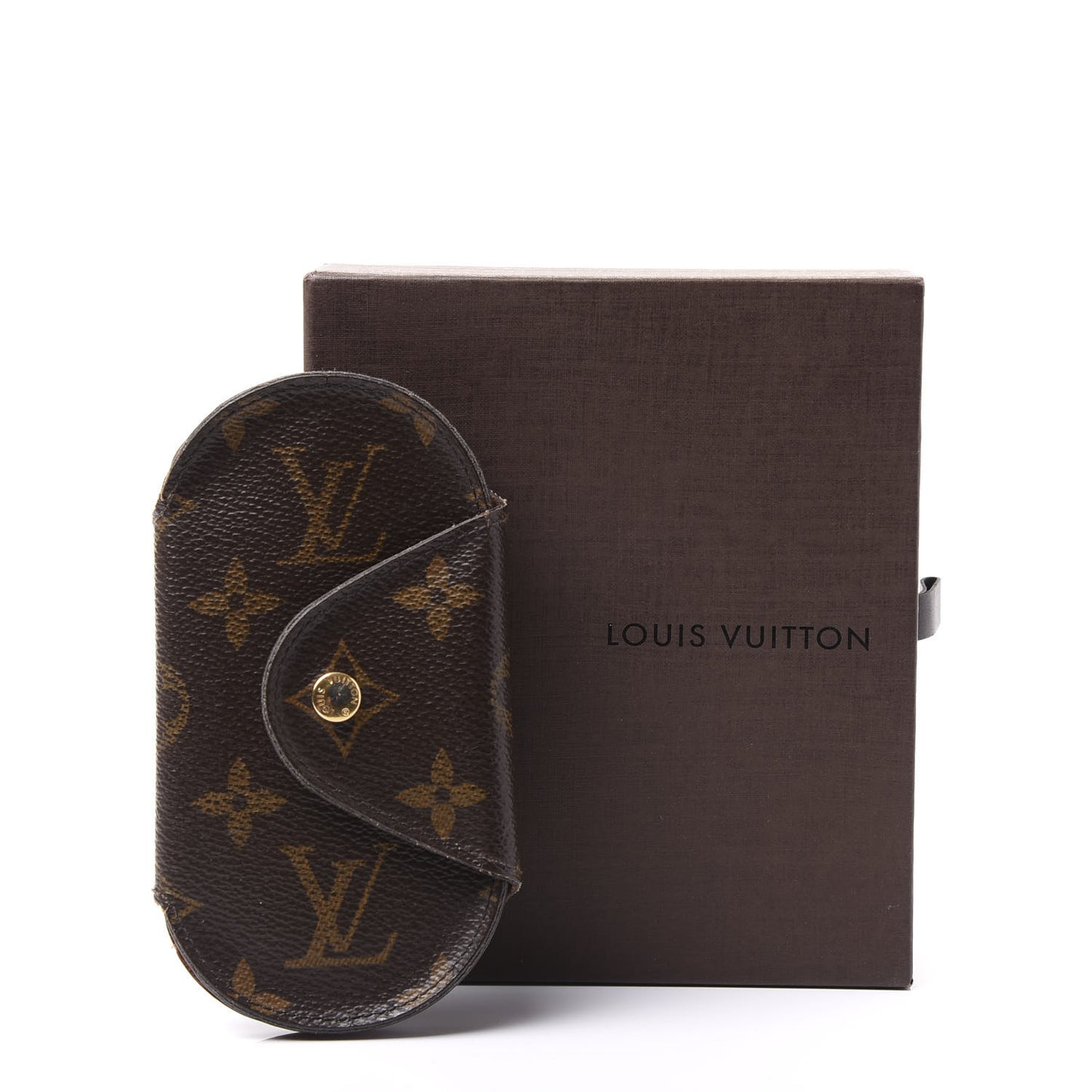 Monogram Round Key Holder GM