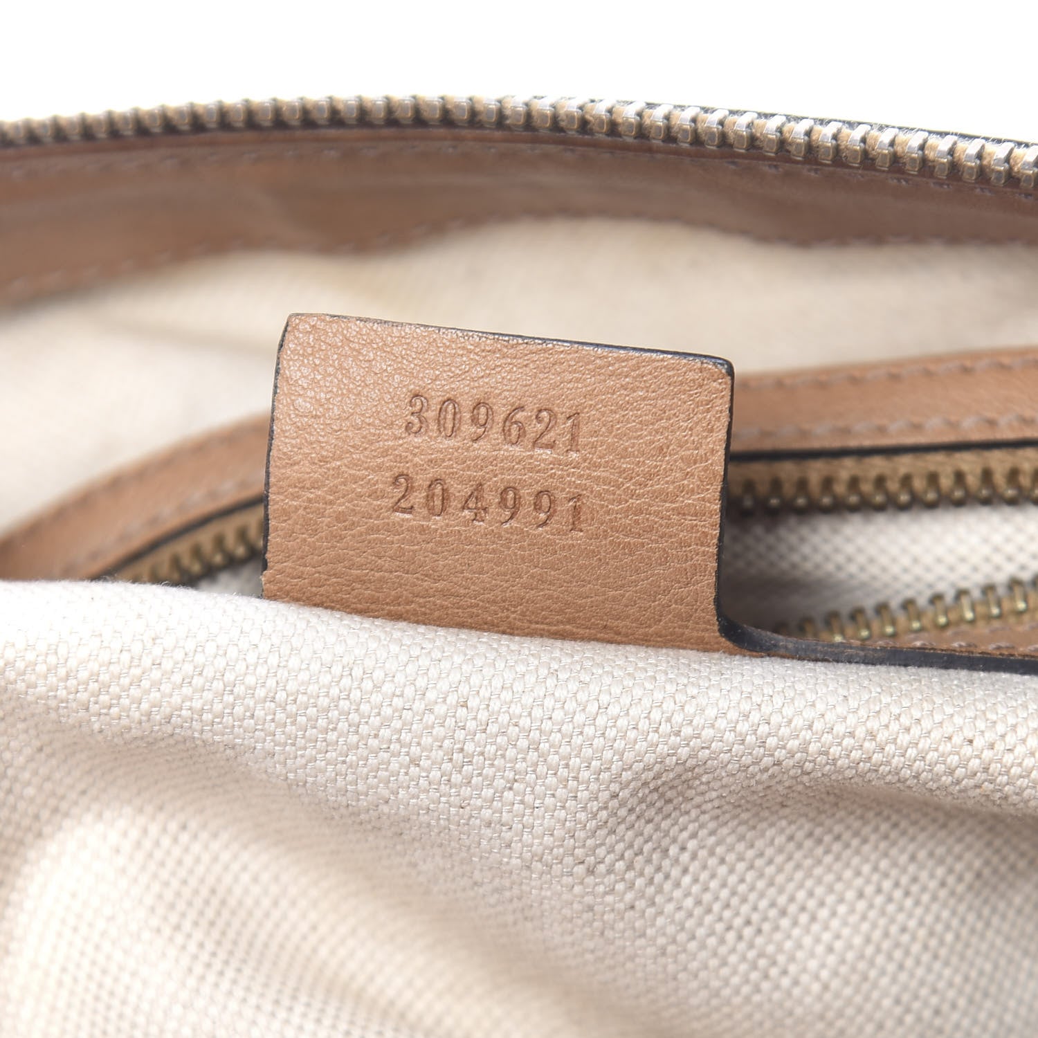 Gucci Monogram Web Medium Rania Top Handle Bag Sand 7 of 18