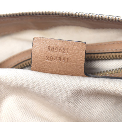 Gucci Monogram Web Medium Rania Top Handle Bag Sand 7 of 18