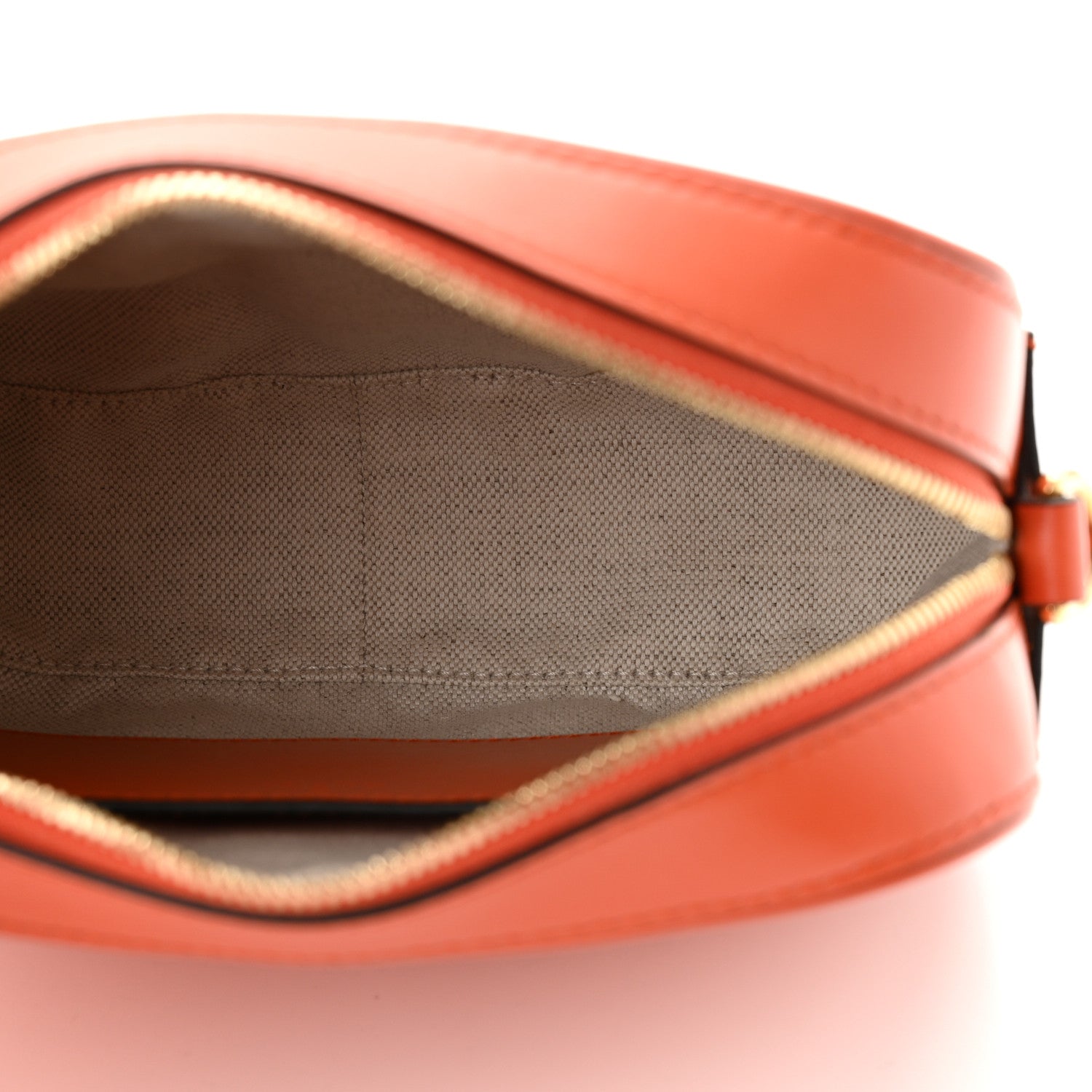 Gucci Calfskin GG Matelasse Shoulder Bag Spring Orange Natural 5 of 10