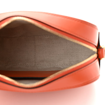 Gucci Calfskin GG Matelasse Shoulder Bag Spring Orange Natural 5 of 10