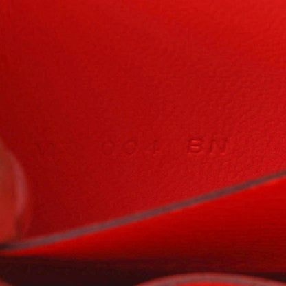 Hermes Epsom Enamel Constance Slim Wallet Rouge de Coeur Rubis 8 of 9