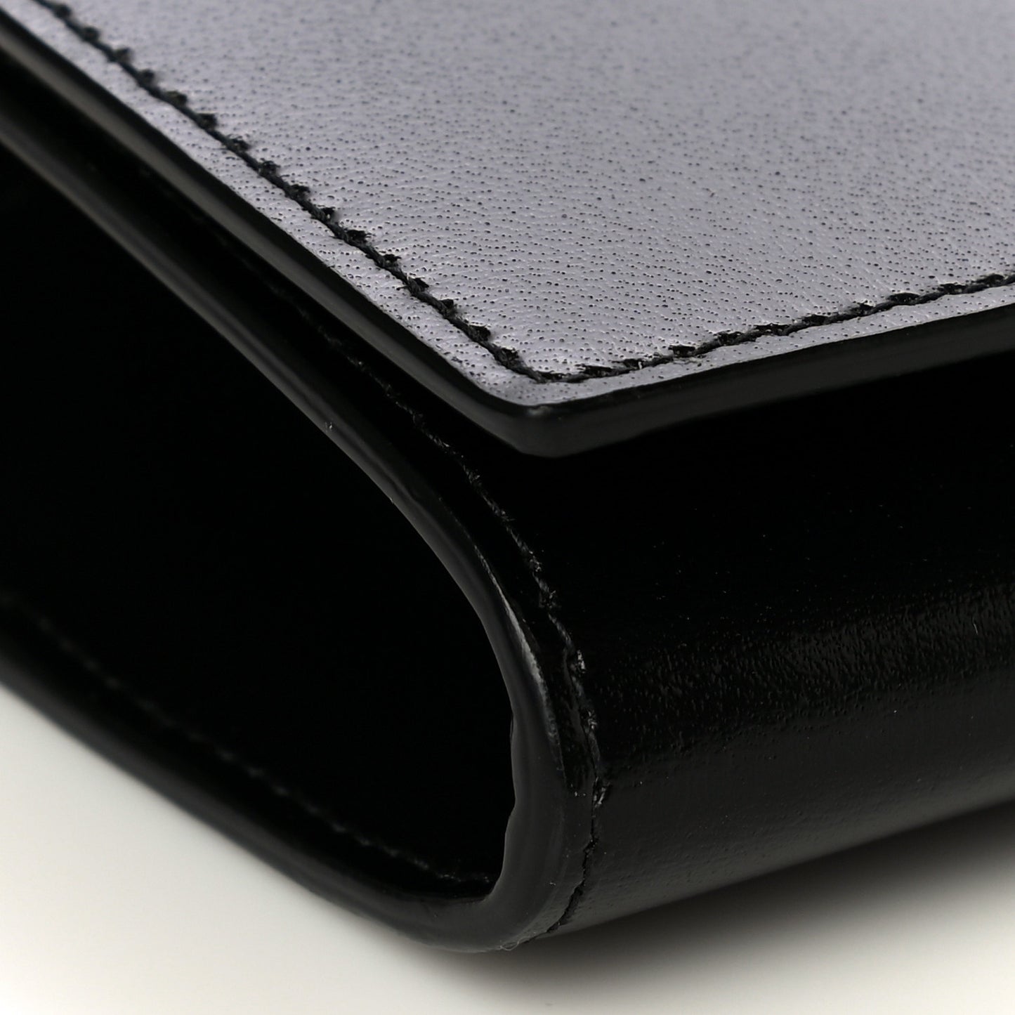 Smooth Calfskin Mini Paris Bag Black