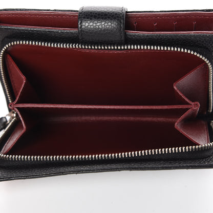 Chanel Caviar Quilted Zipped Pocket Wallet Black 6 of 10