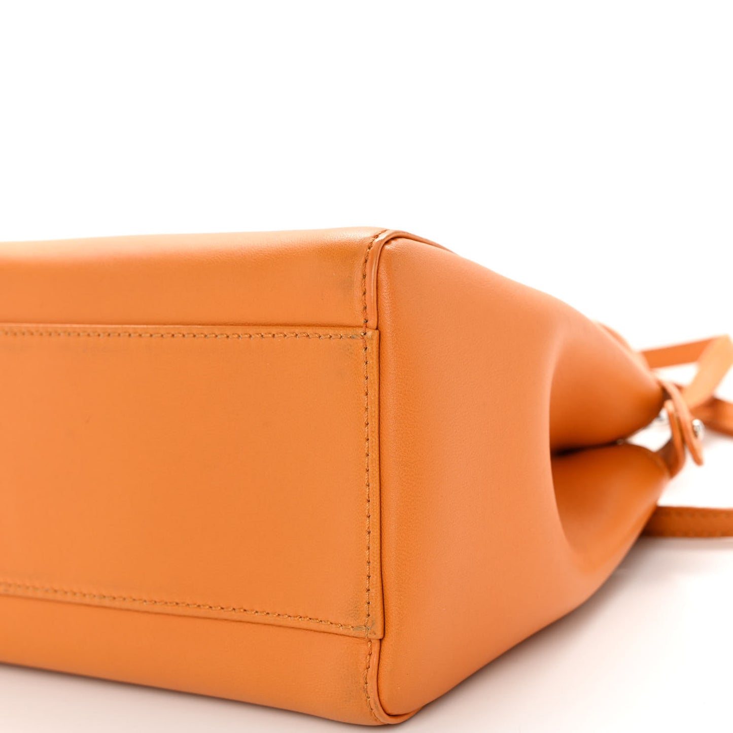 Nappa Mini Peekaboo Iconic Satchel Giallo Syrup