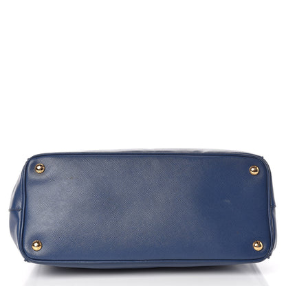Prada Saffiano Medium Galleria Double Zip Tote Bluette 16 of 17