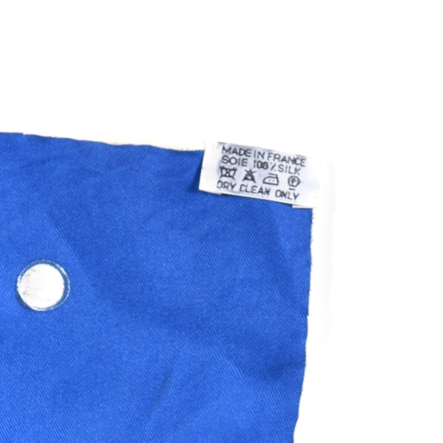 Silk Vif Argent Scarf 90 Blue