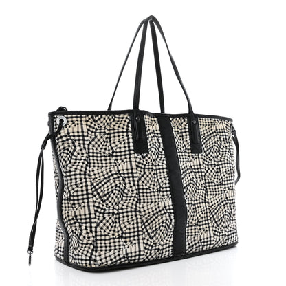 MCM Visetos Large Liz Reversible Shopper Tote Black 14 of 18