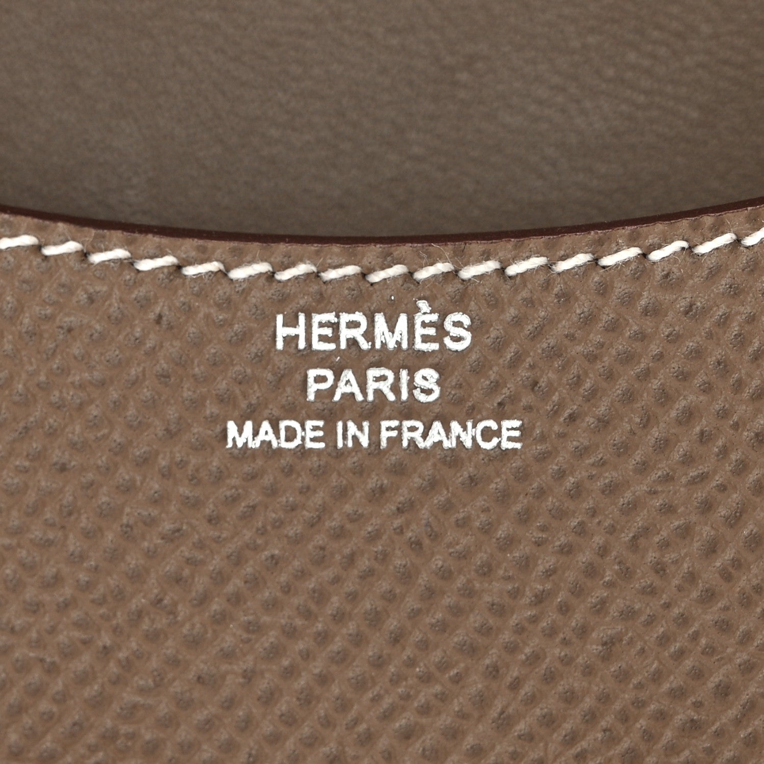 Hermes Epsom Constance Slim Wallet Etoupe 7 of 9