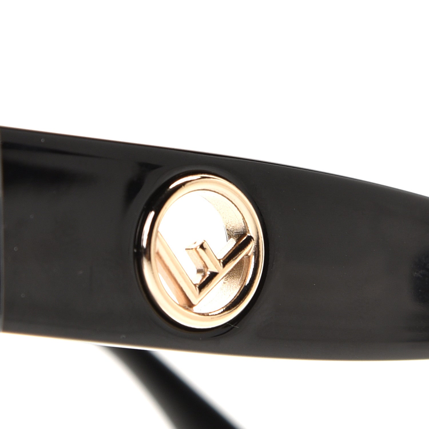 Fendi Acetate F is Fendi Sunglasses FF 0359/G/S Black 2 of 7