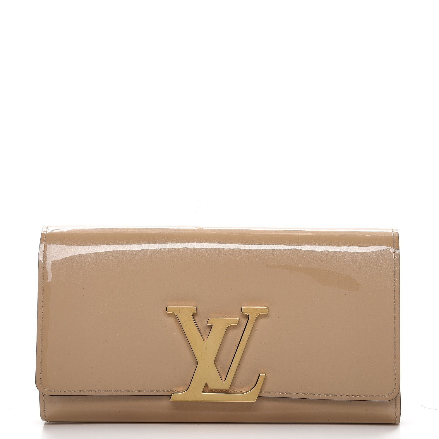 Louis Vuitton Patent Louise Wallet Nude 1 of 10