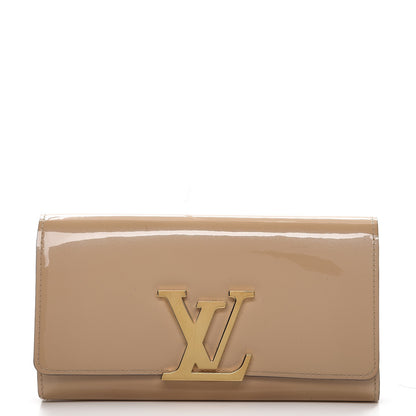 Louis Vuitton Patent Louise Wallet Nude 1 of 10