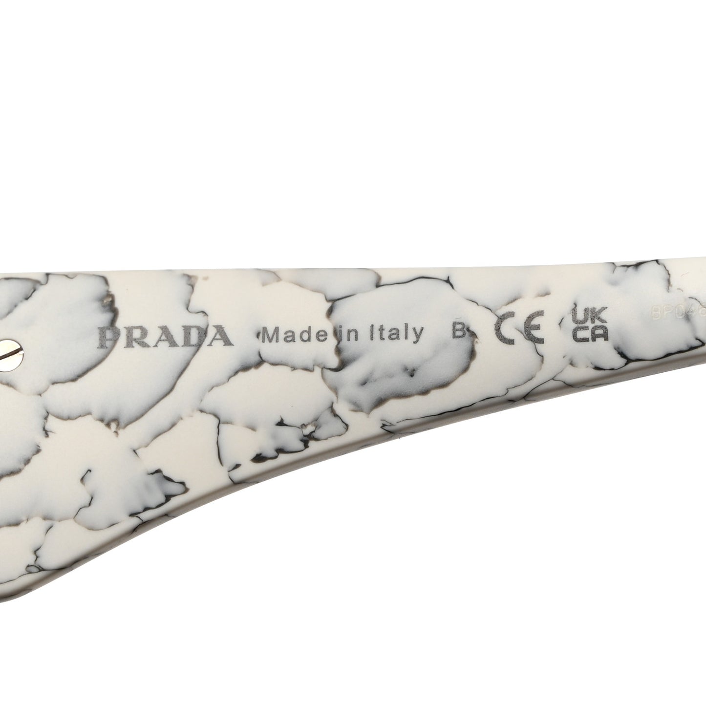 Acetate Symbole Sunglasses SPR 13Z White Marble