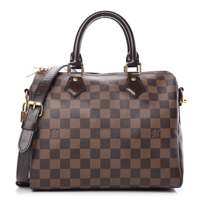 Louis Vuitton Damier Ebene Speedy Bandouliere 25 1 of 10