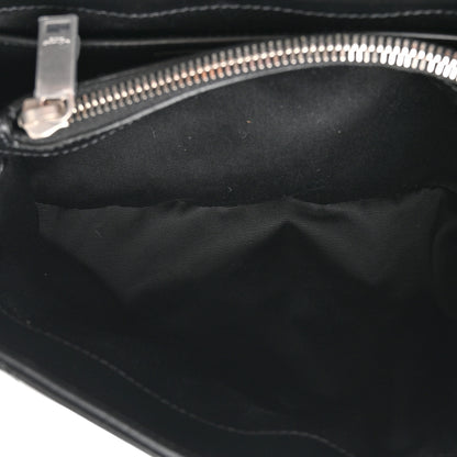 Saint Laurent Calfskin Y Quilted Monogram Small Loulou Chain Satchel Black 5 of 11